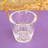 Vintage crystal ice bucket