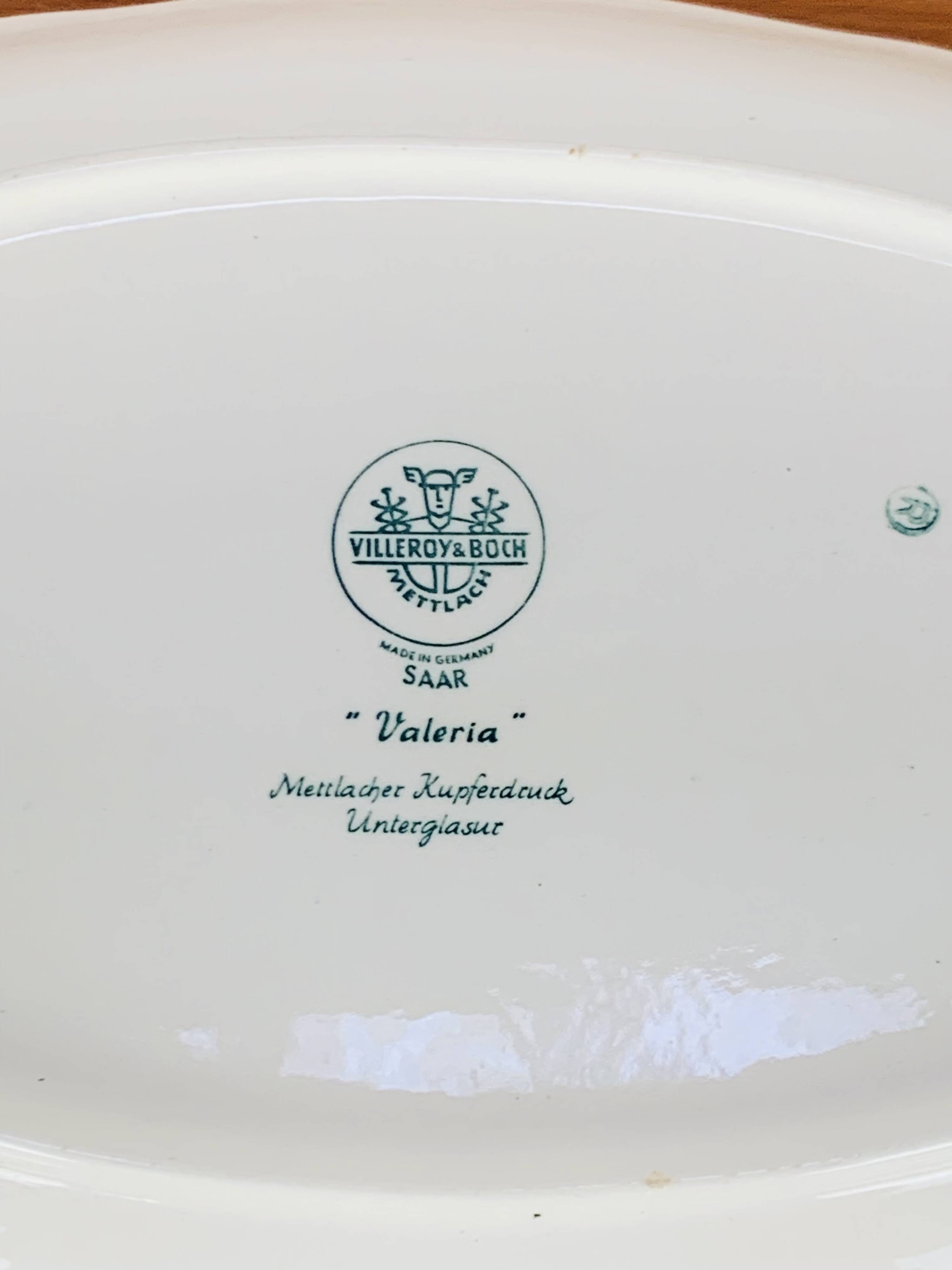 Villeroy & Boch ceramic dish, Valeria model, vintage