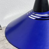 Postmodern blue metal pendant light Glossy