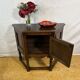 Vintage Old Charm Furniture Canted Side Cabinet English Country House  1970
