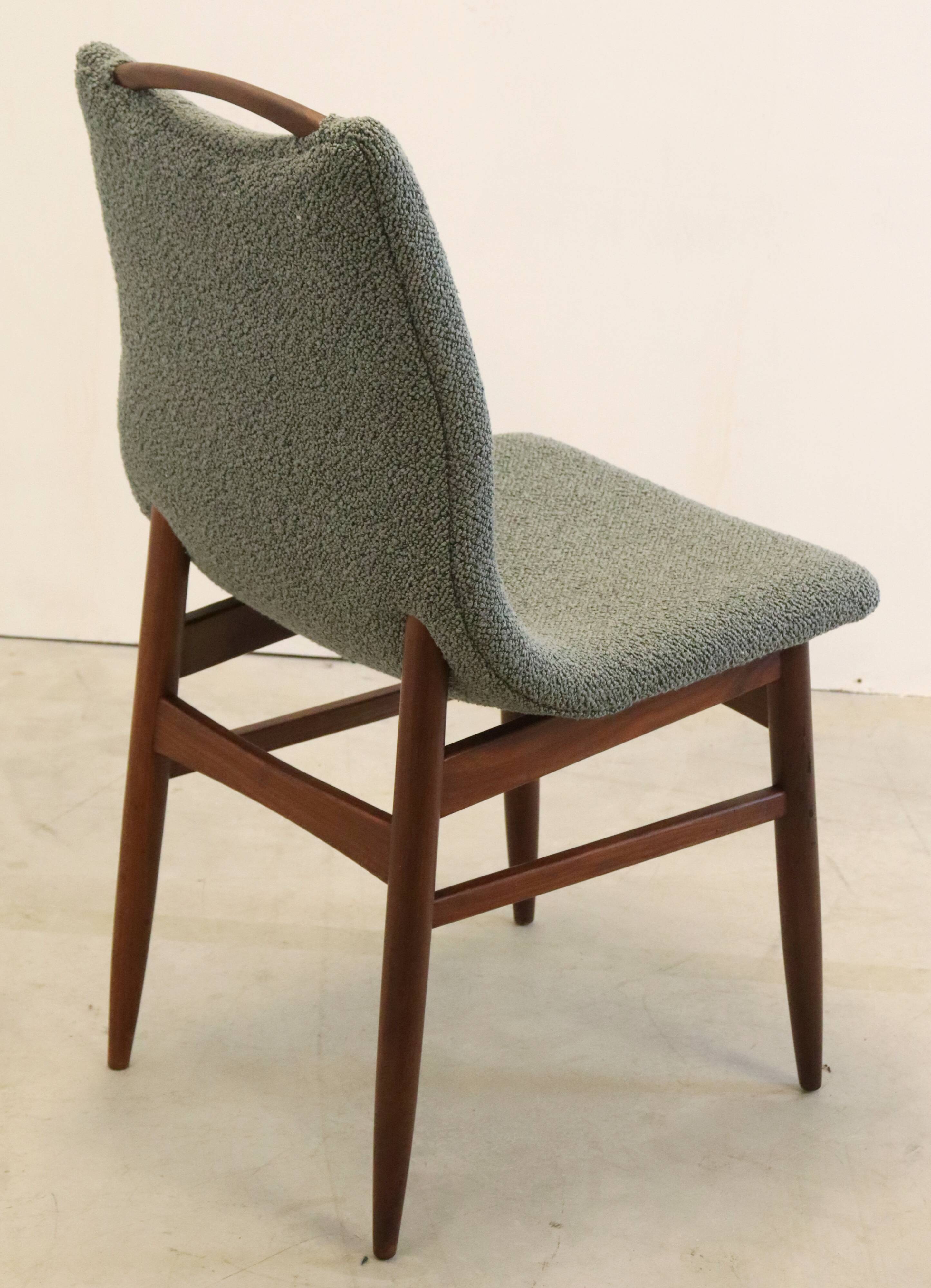 Set of 4 dining chairs 'Burgerwei' - new upholstery