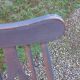 Scandinavian style chair from the 50s with gray patina