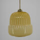 Suspension en verre du milieu du siècle, années 1960