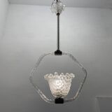 Murano Glass Light Pendant by Ercole Barovier 1940’s