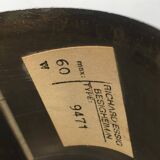 German type glass and metal chandelier 9471 by Richard Essig, 1970s.