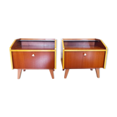 Pair of vintage bedside tables