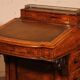 Davenport desk in burr walnut and inlays from the first part of