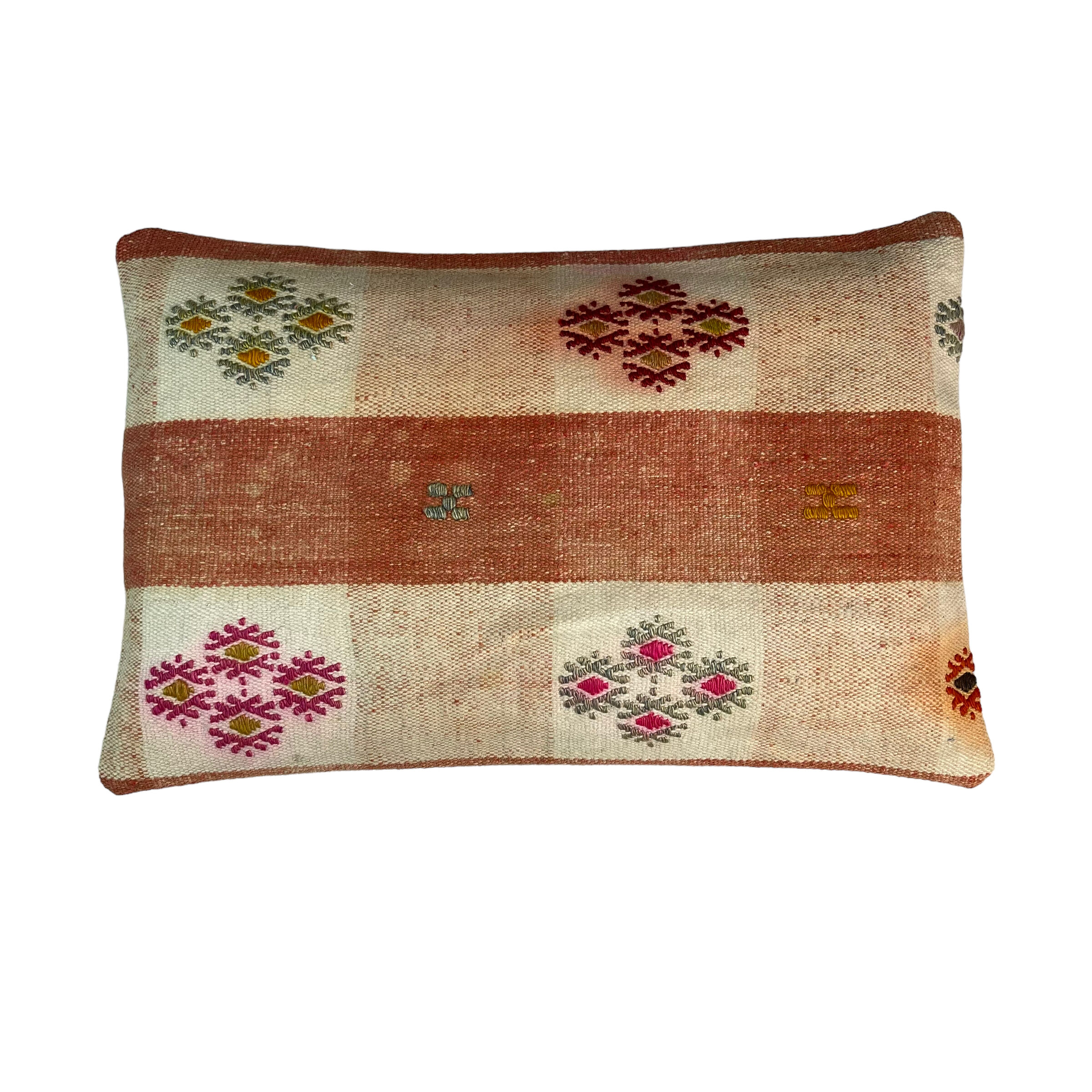Housse de coussin kilim turc vintage 30x50cm