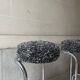 4 vintage bar stools – Design Luc Meerschaert & Ivan De Cock (©1971)