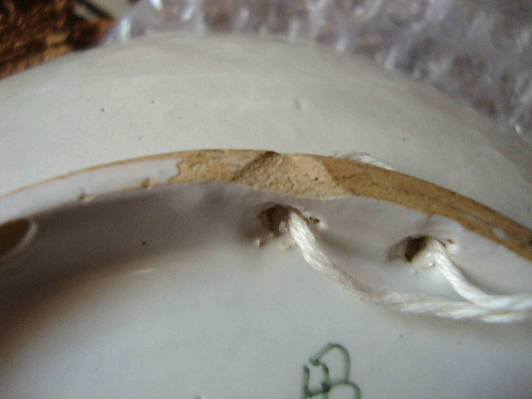 Petit plat haut saladier  ancien  Henriot Quimper