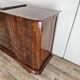 Art Decò oak sideboard for dining room with marble top