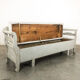 Swedish antique painted wooden sofa 19th century