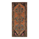 Vintage Turkish Oushak Handmade Wool Cotton Brown Runner Rug 128296