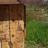 Restored solid oak farmhouse table