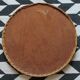 Vintage rattan mirror 28cm