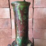 TAMEGROUTE POTTERY VASE IN GLAZED TERRACOTTA
