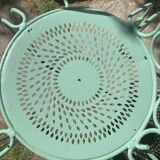 Provence green wrought iron garden room