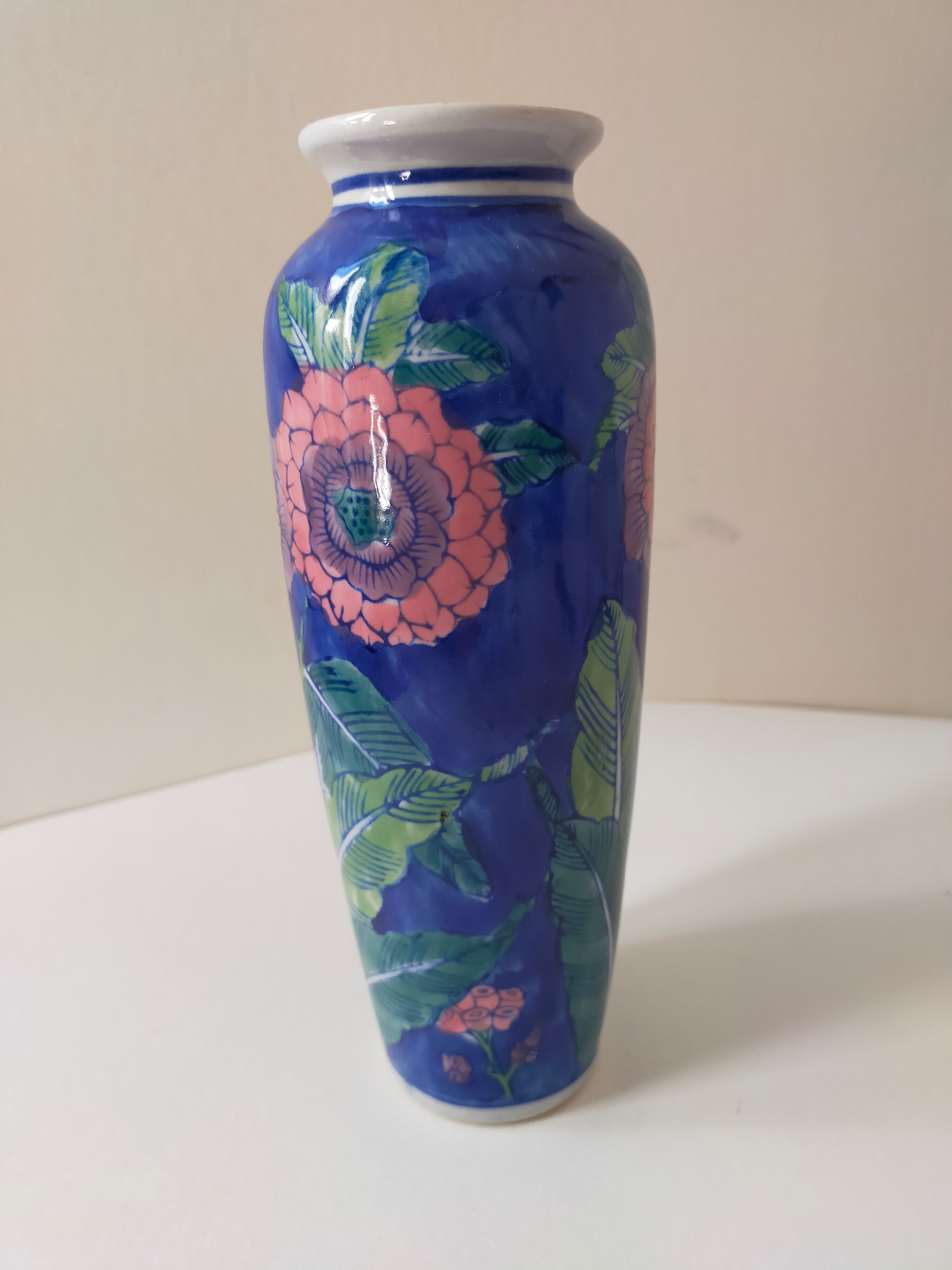 Japanese vase in bloom