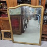 19th century gendarme's hat gilded mirror