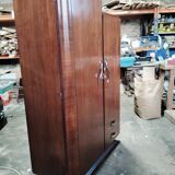 Asymmetrical art deco wardrobe