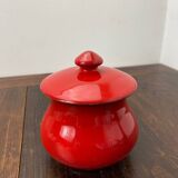 Vallauris ceramic sugar bowl