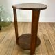 art deco wooden side table from the 30s and 40s