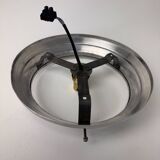 Antique ceiling light or vintage wall light in xl opaline