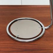 Mid-Century German table lamp model 6761 in metal by Christian Dell for Kaiser Leuchten, 1960s.