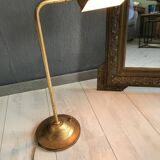 Vintage Desk Lamp Brushed Gold
