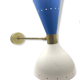 Moonlight white & blue wall lamp