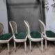 Suite of 4 Louis XVI style chairs
