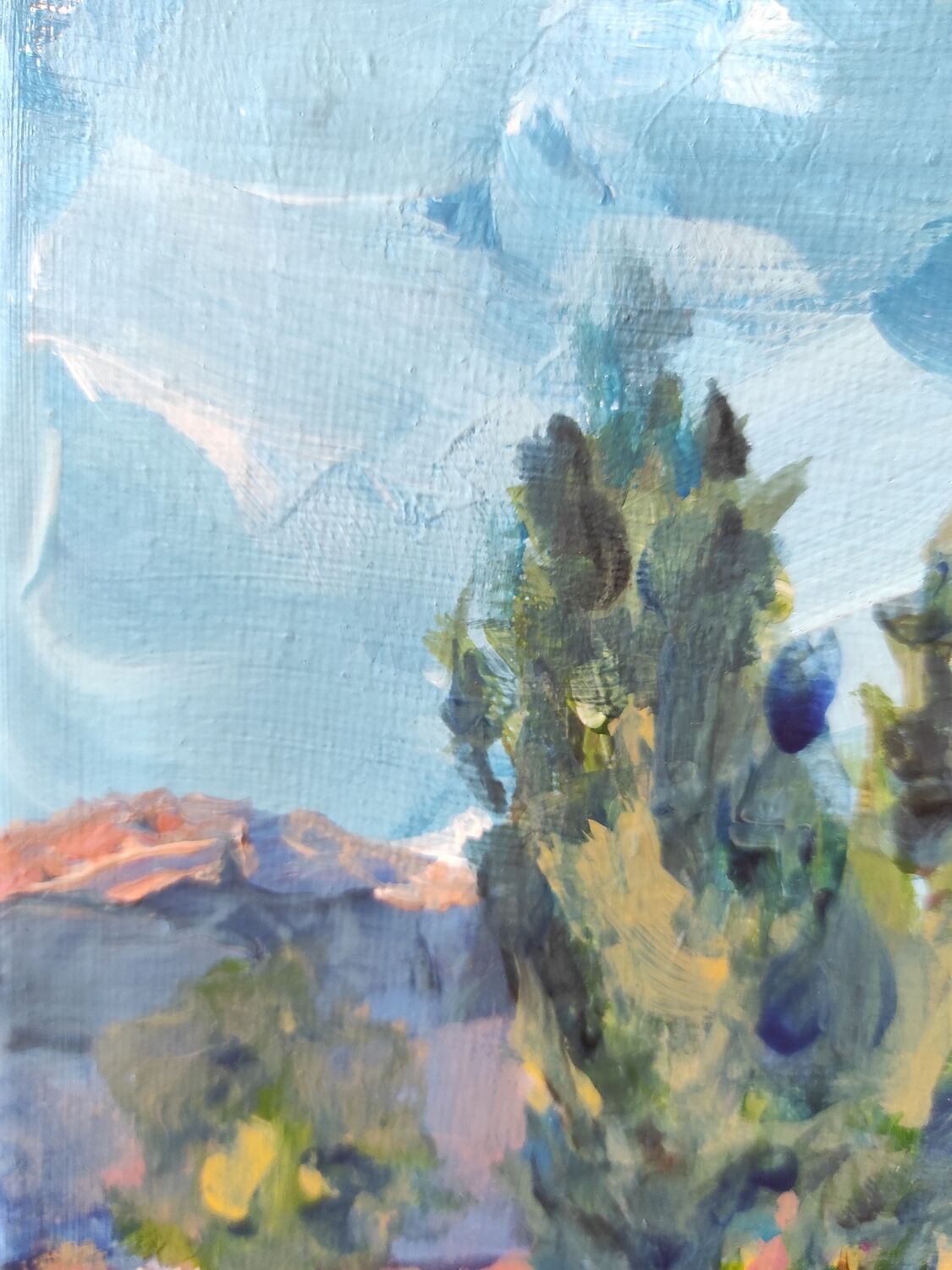 Painting: Mont Ventoux