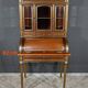 Rare Small Cylinder Desk and Showcase, Louis XVI style – Mid-19th century