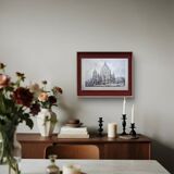 The Berlin Cathedral. Engraving printed in 1897.