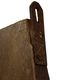 Vintage wooden wall shelve rack bookshelf in oak wood minimalist