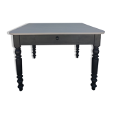 Old farmhouse table 1900 patinated