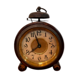 Antique wooden alarm clock / table clock