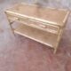 Bamboo and cane coffee table