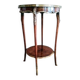 Restored Louis XV Style Gueridon with Marble Top & Chiselled Bronzes