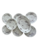 8 porcelain plates and 1 dish CH Pillivuyt & Cie