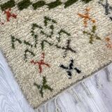 Handmade wool Berber rug 250 X 150 CM
