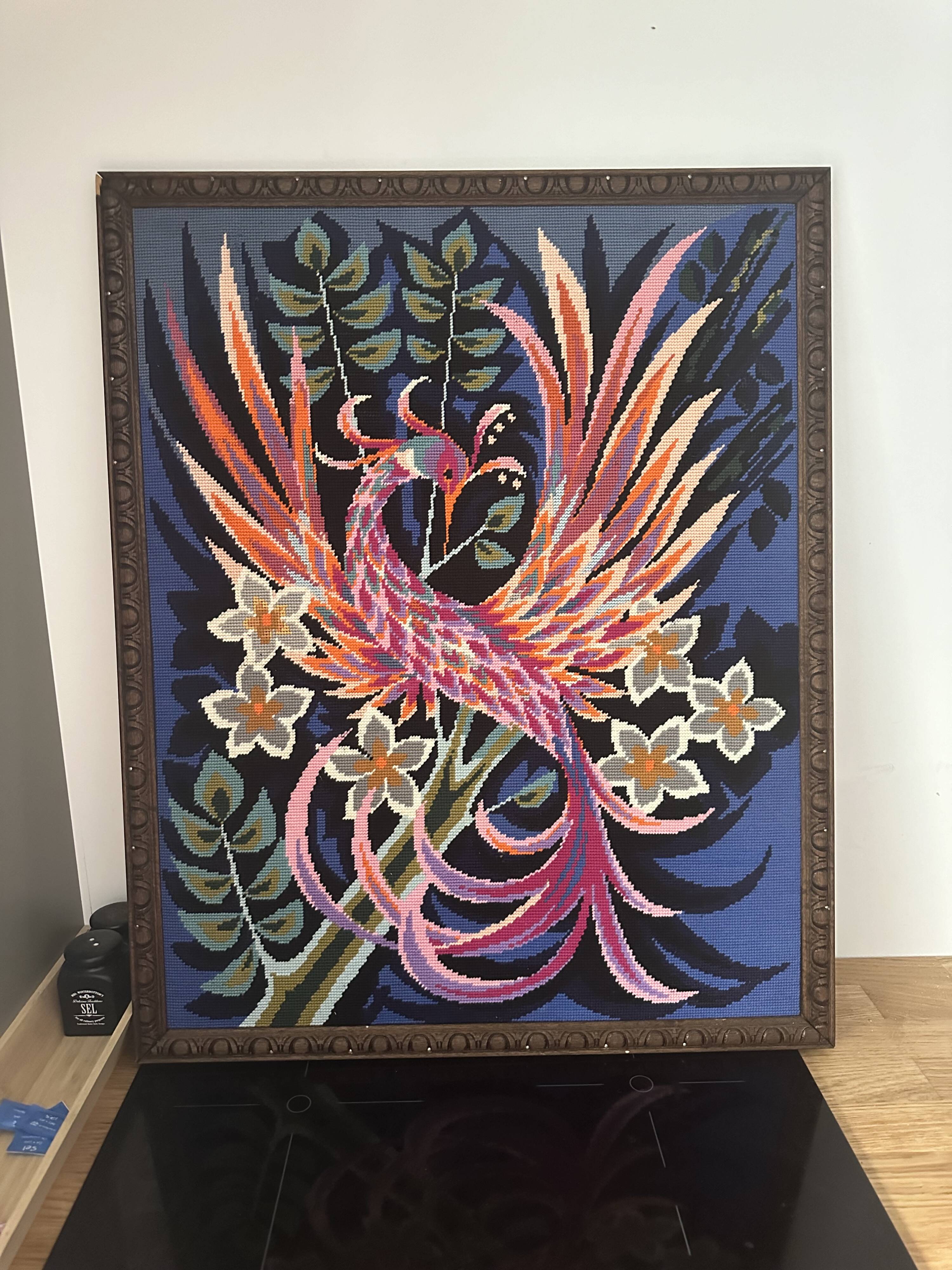 Vintage Bird of Paradise Tapestry "Paradise Tree" Margot