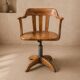 American walnut armchair 1930