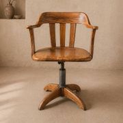 Fauteuil américain noyer 1930