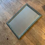 Old green seventies mirror