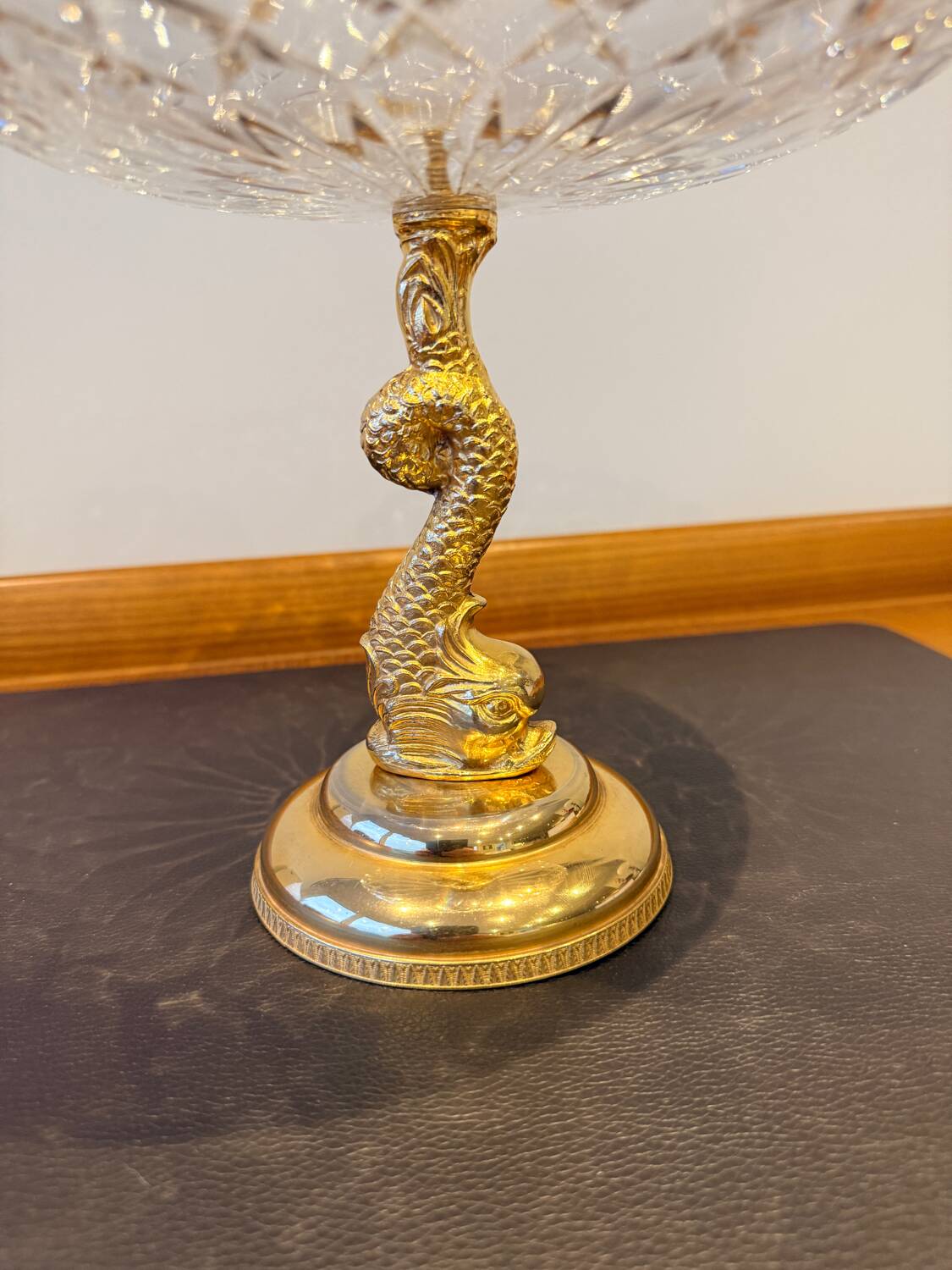 Val Saint Lambert fruit bowl VSL