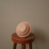 Bougeoir terre cuite peint à la main fabrication artisanale design nord africain ethnique tribal