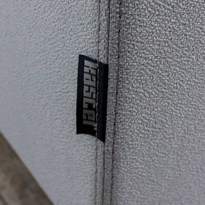 Canapé Kastel Kendo en tissu gris