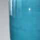Vase bleu turquoise H25,5
