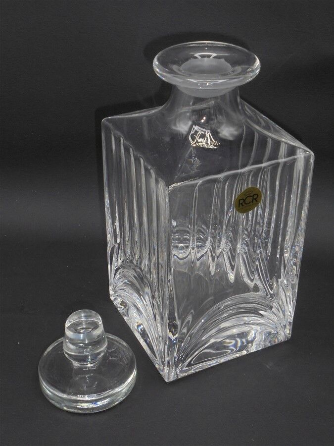 Crystal whisky carafe